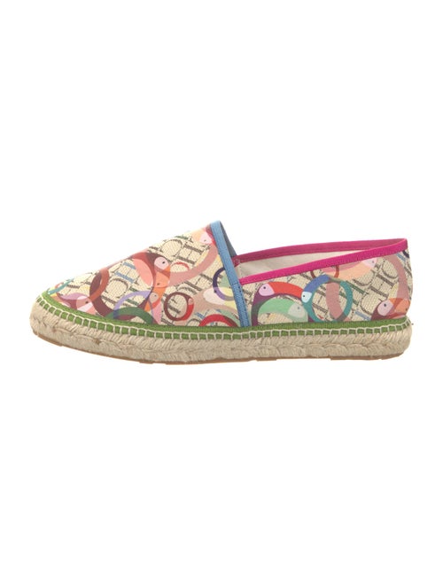 Carolina Herrera Canvas Printed Espadrilles