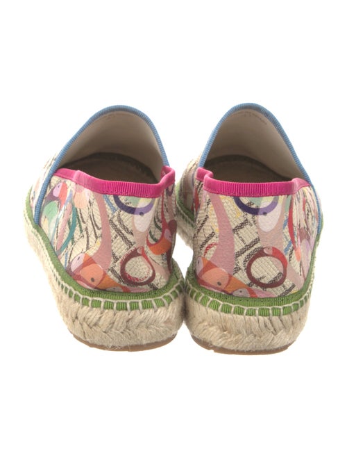Carolina Herrera Canvas Printed Espadrilles