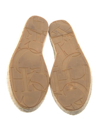 Carolina Herrera Canvas Printed Espadrilles