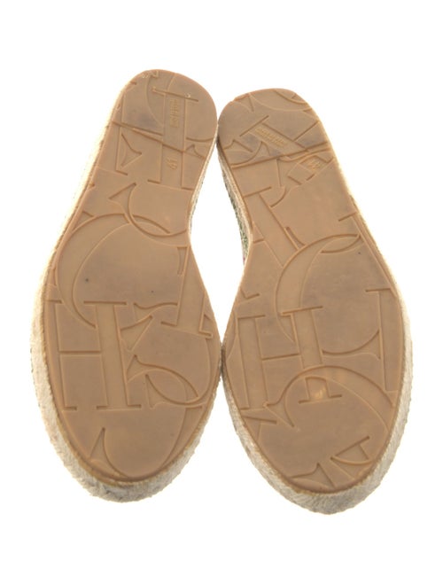 Carolina Herrera Canvas Printed Espadrilles