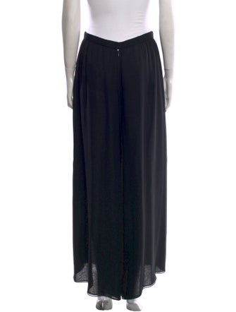 Carolina Herrera Silk Wide Leg Pants