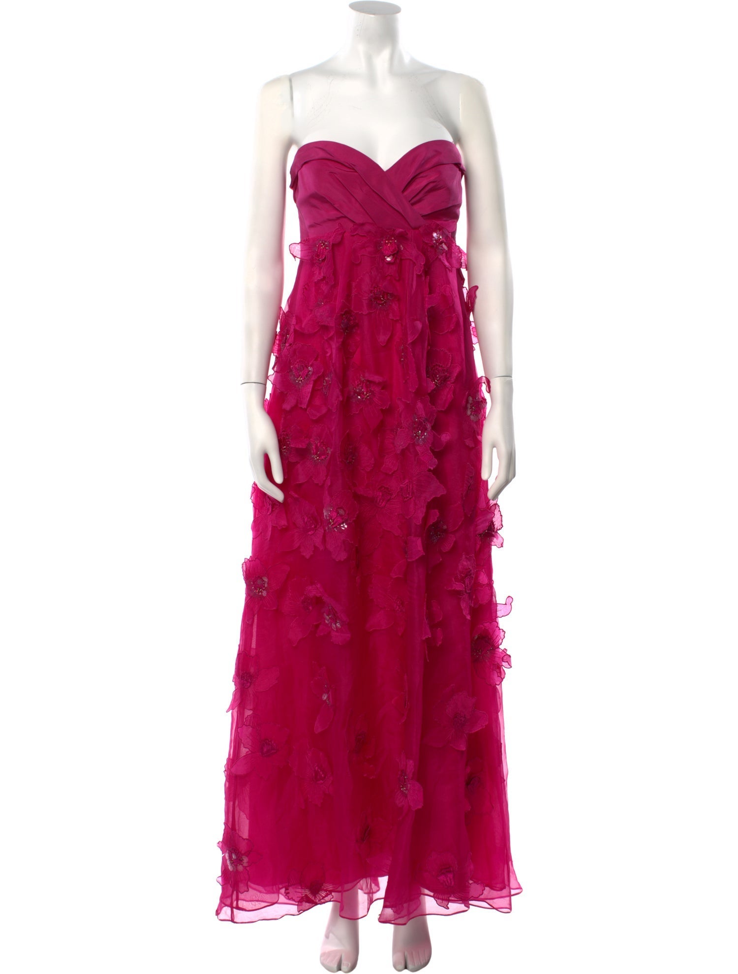 Carolina Herrera Silk Long Dress