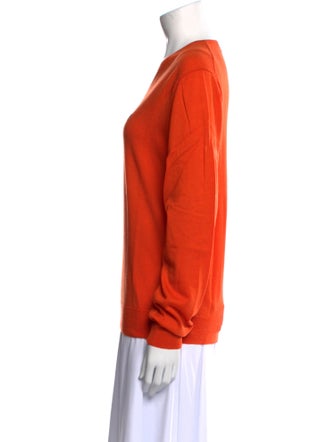Carolina Herrera Wool V-Neck Sweatshirt