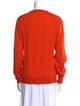 Carolina Herrera Wool V-Neck Sweatshirt