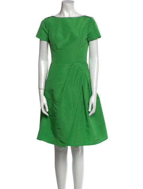 Carolina Herrera Silk Mini Dress