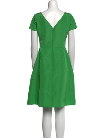 Carolina Herrera Silk Mini Dress