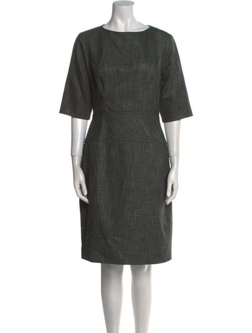 Carolina Herrera Virgin Wool Knee-Length Dress