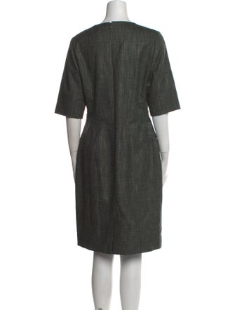Carolina Herrera Virgin Wool Knee-Length Dress