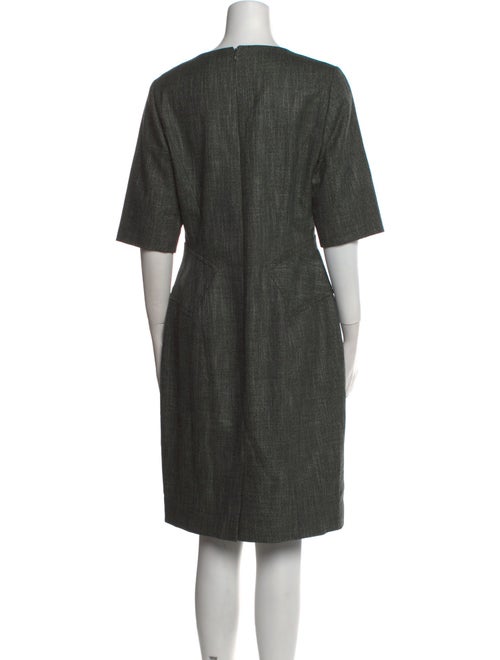 Carolina Herrera Virgin Wool Knee-Length Dress