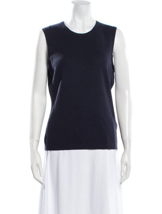 Carolina Herrera Wool Crew Neck Top