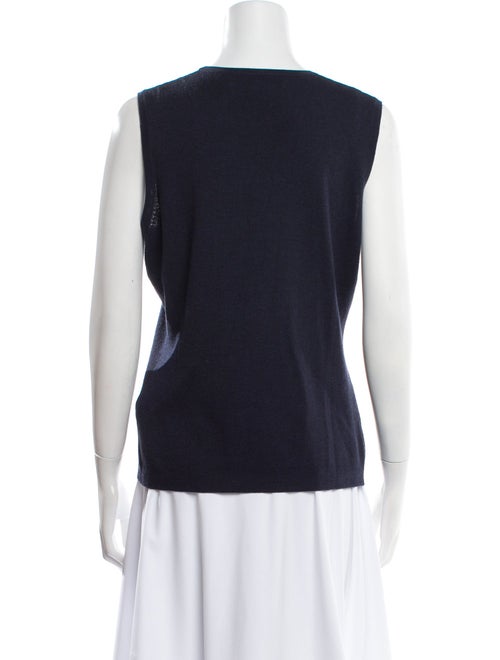 Carolina Herrera Wool Crew Neck Top