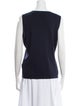 Carolina Herrera Wool Crew Neck Top