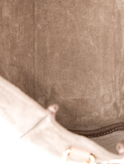 Carolina Herrera Suede Messenger Bag