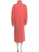 Carolina Herrera Cashmere Midi Length Dress