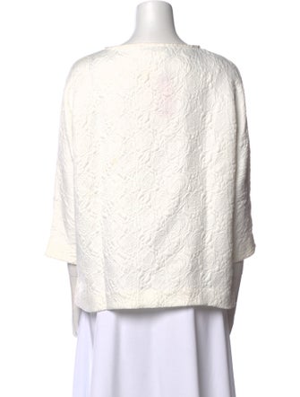 Carolina Herrera Scoop Neck Sweater