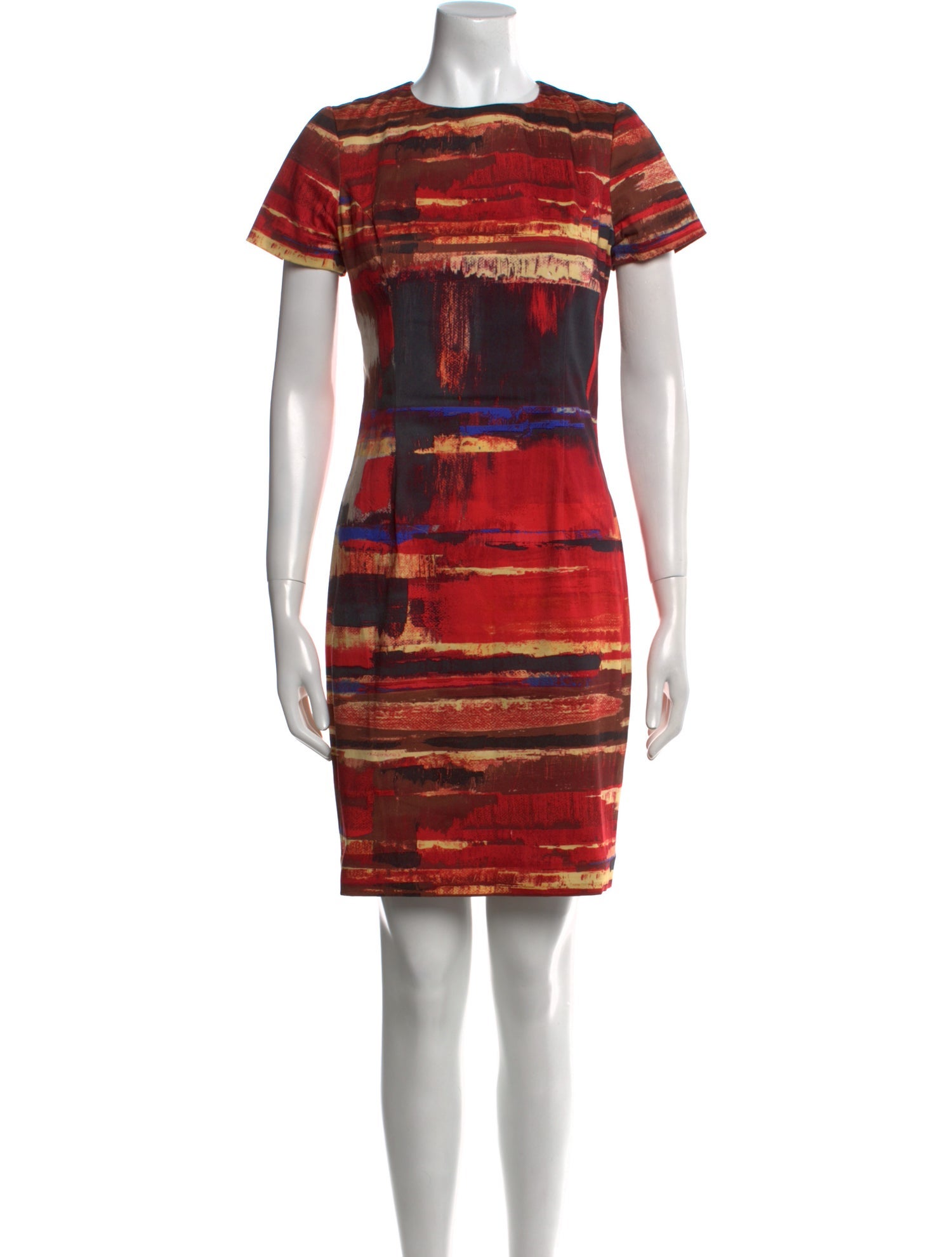 Carolina Herrera Printed Mini Dress