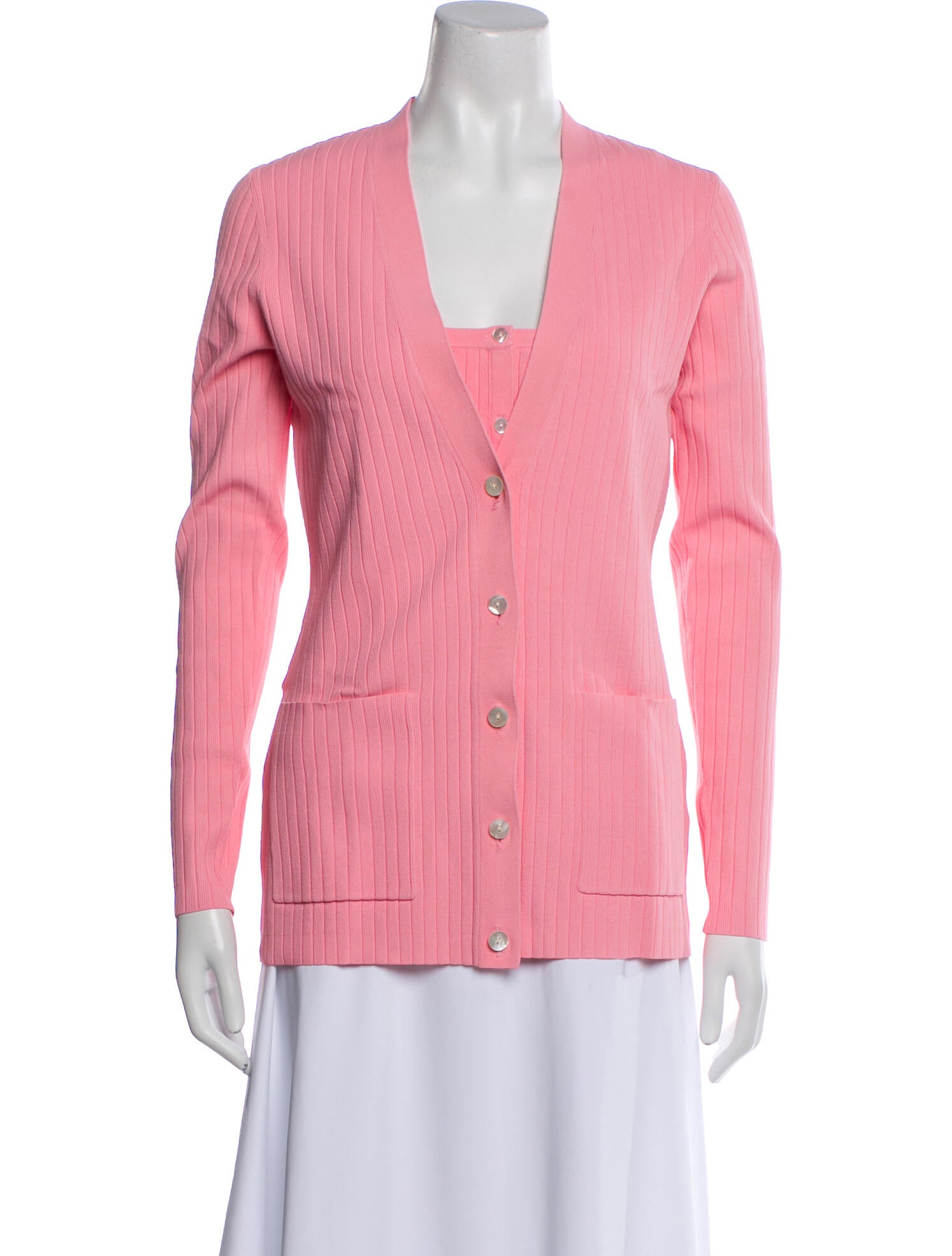 Carolina Herrera V-Neck Sweater w/ Tags