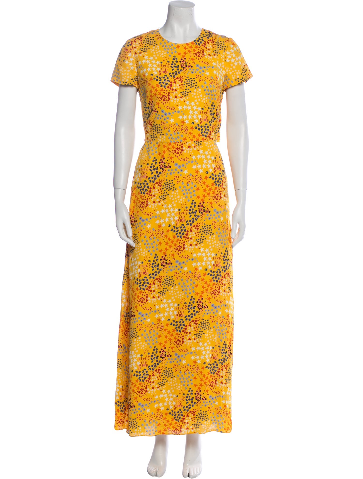 Carolina Herrera Printed Long Dress