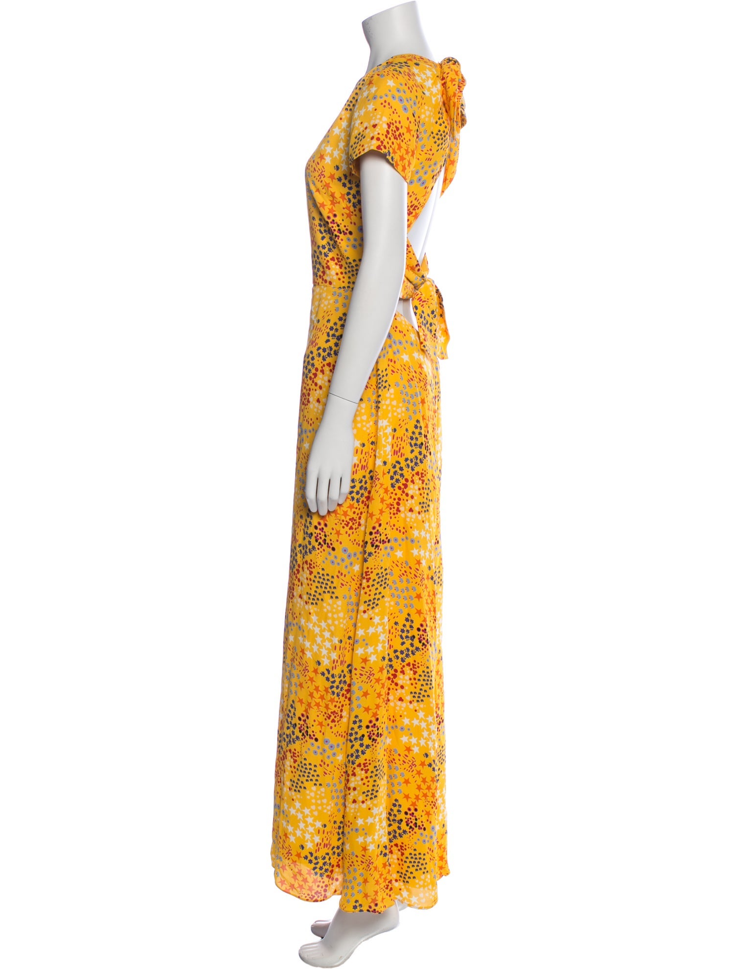 Carolina Herrera Printed Long Dress