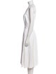 Carolina Herrera Crew Neck Midi Length Dress