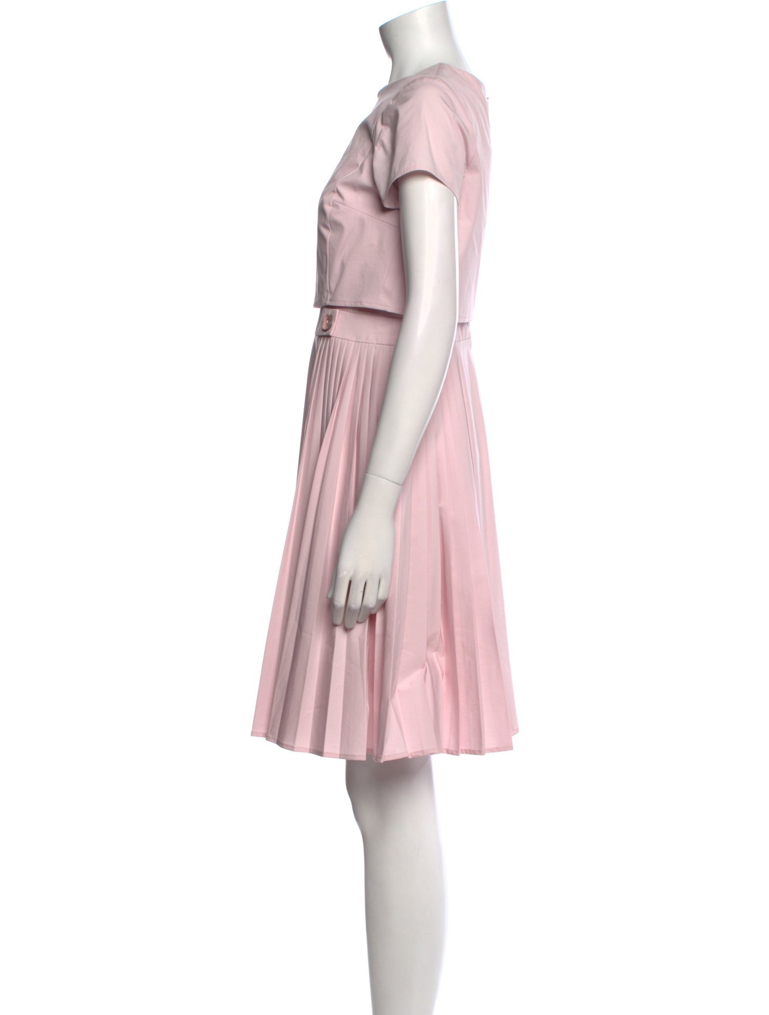 Carolina Herrera Crew Neck Knee-Length Dress w/ Tags