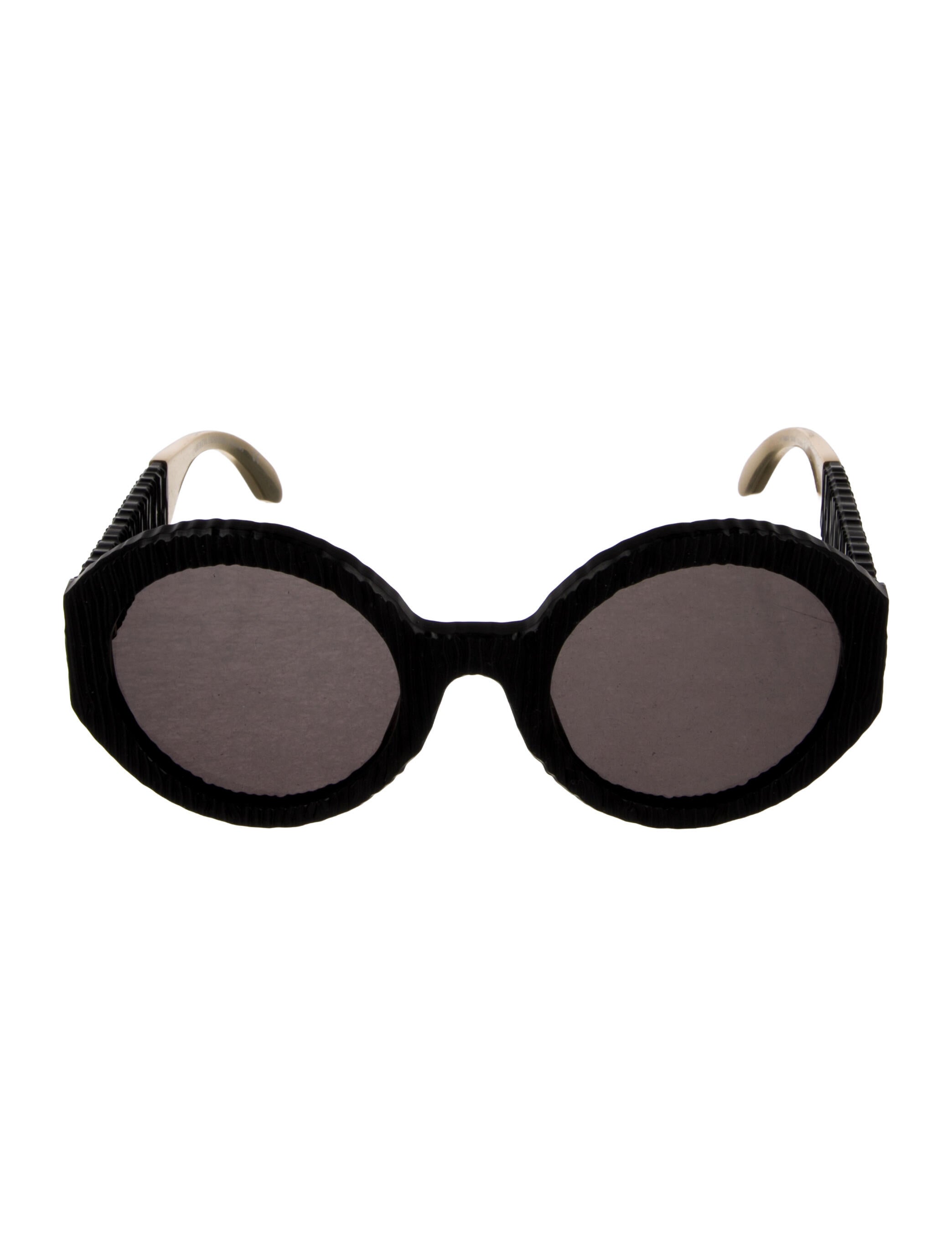 Carolina Herrera Round Tinted Sunglasses