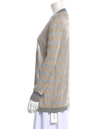 Carolina Herrera Silk Striped Tunic