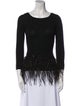 Carolina Herrera Scoop Neck Sweater
