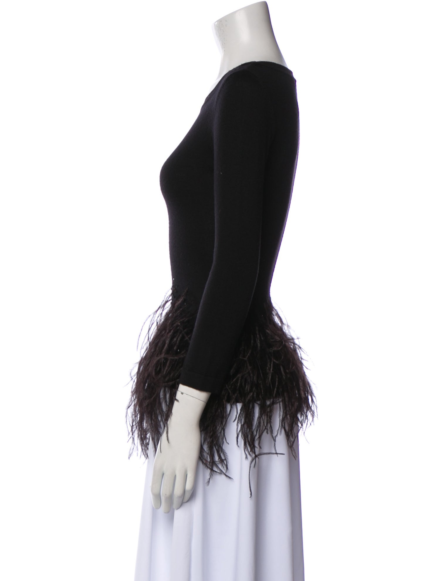 Carolina Herrera Scoop Neck Sweater