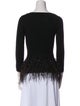 Carolina Herrera Scoop Neck Sweater
