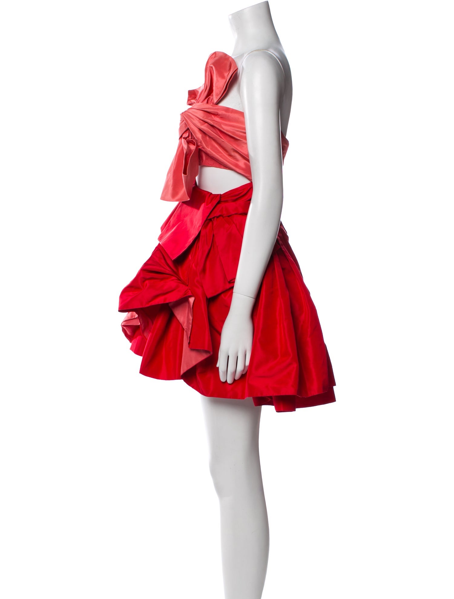 Carolina Herrera Silk Mini Dress