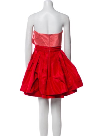 Carolina Herrera Silk Mini Dress