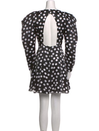 Carolina Herrera Silk Mini Dress