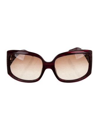 Carolina Herrera Oversize Gradient Sunglasses