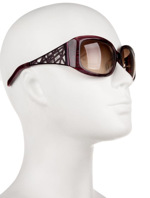 Carolina Herrera Oversize Gradient Sunglasses