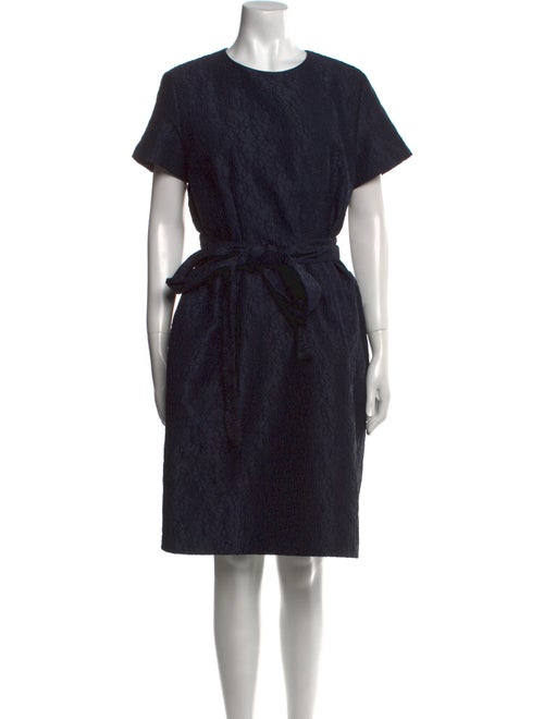 Carolina Herrera Crew Neck Knee-Length Dress