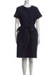 Carolina Herrera Crew Neck Knee-Length Dress