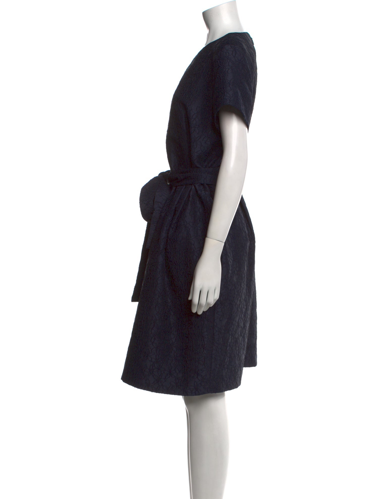 Carolina Herrera Crew Neck Knee-Length Dress