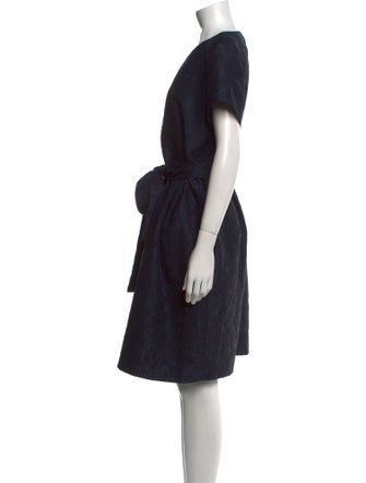 Carolina Herrera Crew Neck Knee-Length Dress