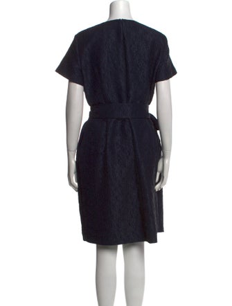 Carolina Herrera Crew Neck Knee-Length Dress