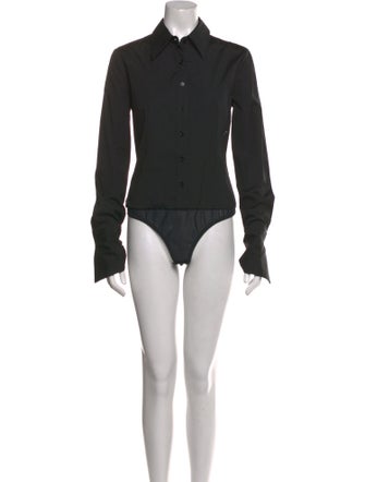 Carolina Herrera Long Sleeve Bodysuit