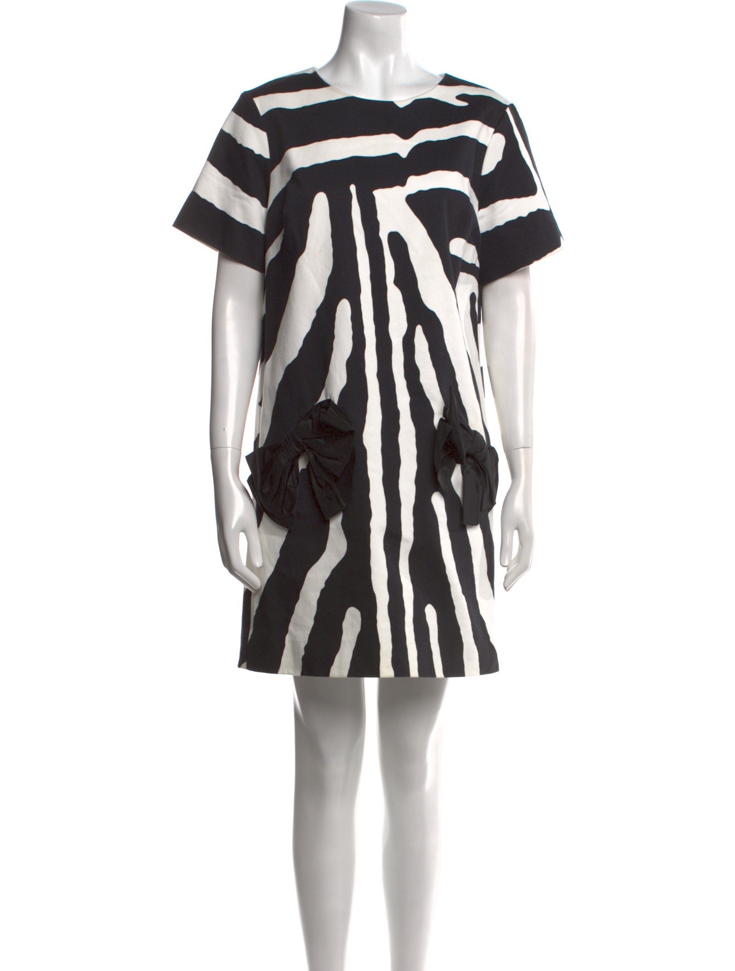 Carolina Herrera Animal Print Mini Dress