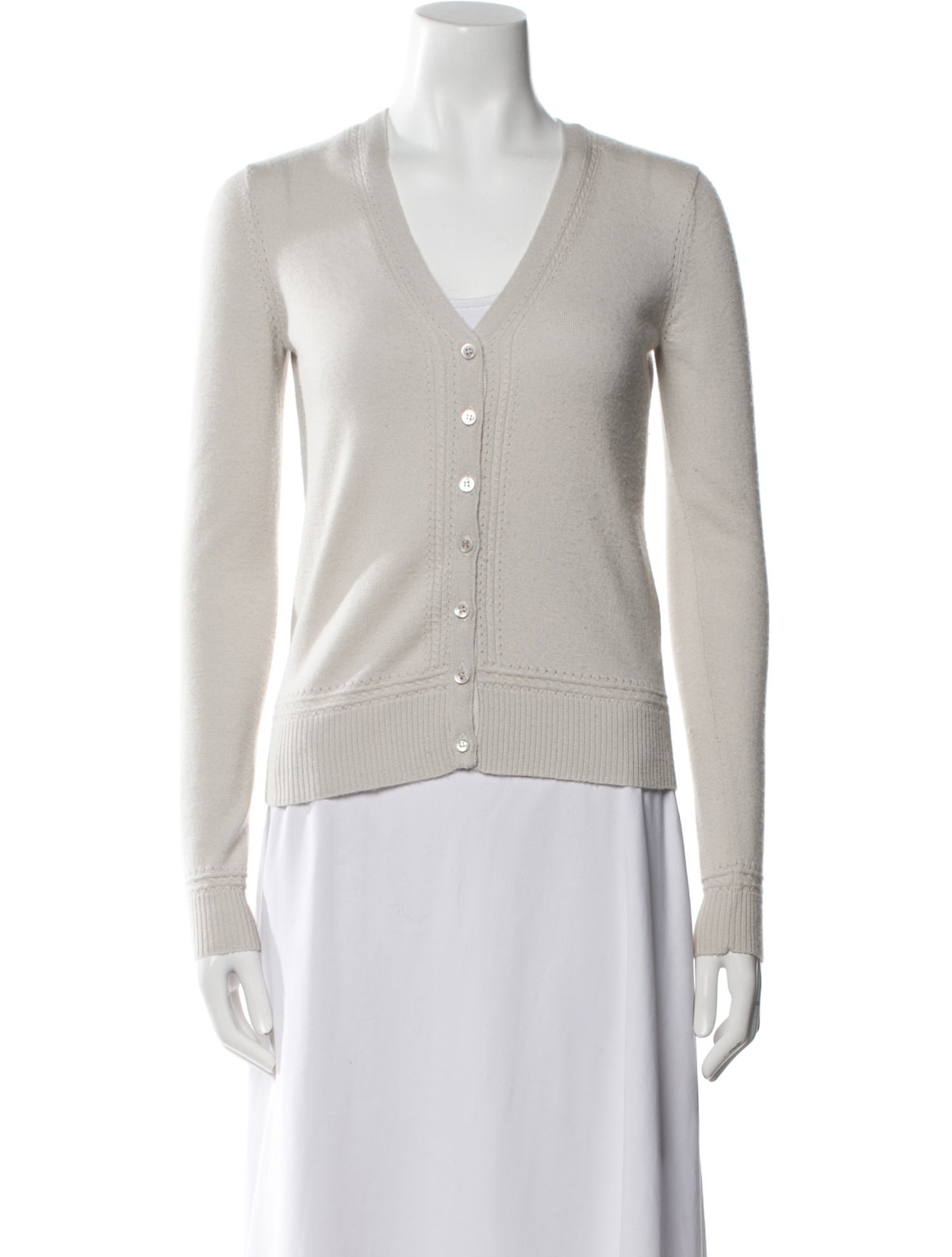 Carolina Herrera Cashmere V-Neck Sweater