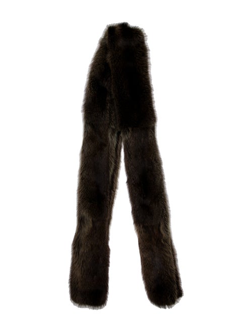 Carolina Herrera Mink Scarf