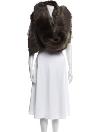 Carolina Herrera Mink Scarf