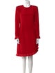 Carolina Herrera Silk Knee-Length Dress