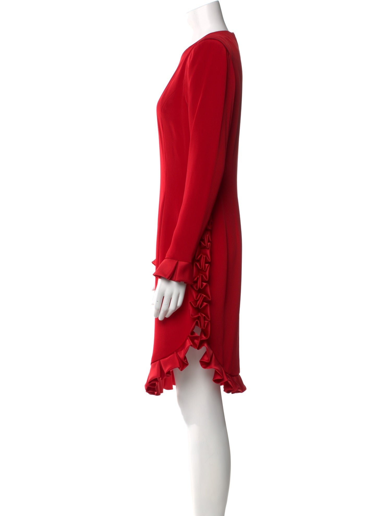 Carolina Herrera Silk Knee-Length Dress