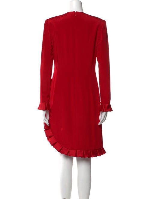 Carolina Herrera Silk Knee-Length Dress