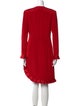 Carolina Herrera Silk Knee-Length Dress