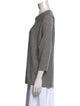 Carolina Herrera Wool Scoop Neck Sweater
